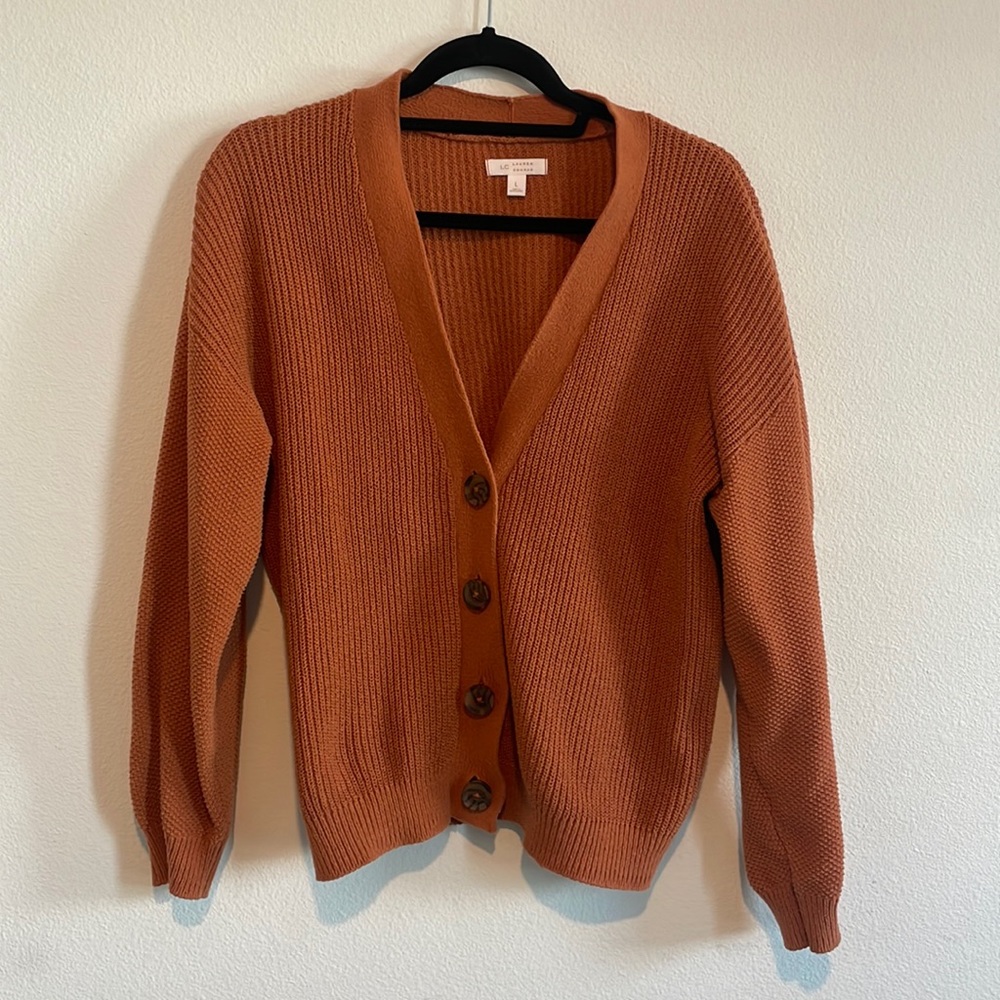 Lauren Conrad sweater - burnt orange